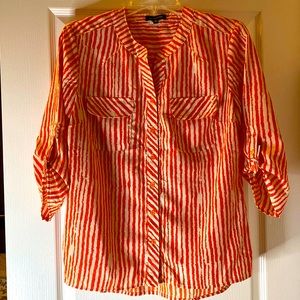 Notations Size Medium Coral/White Top